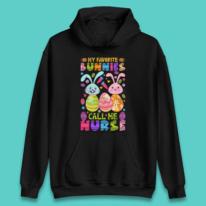 My Favorite Bunnies Call Me Nurse Unisex Hoodie