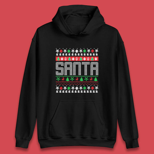 christmas santa Claus hoodie