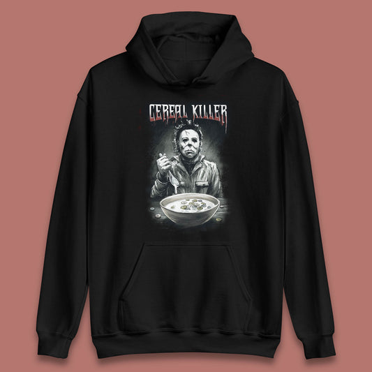 Michael Myers Cereal Killer Halloween Serial Killer Horror Movie Character Unisex Hoodie
