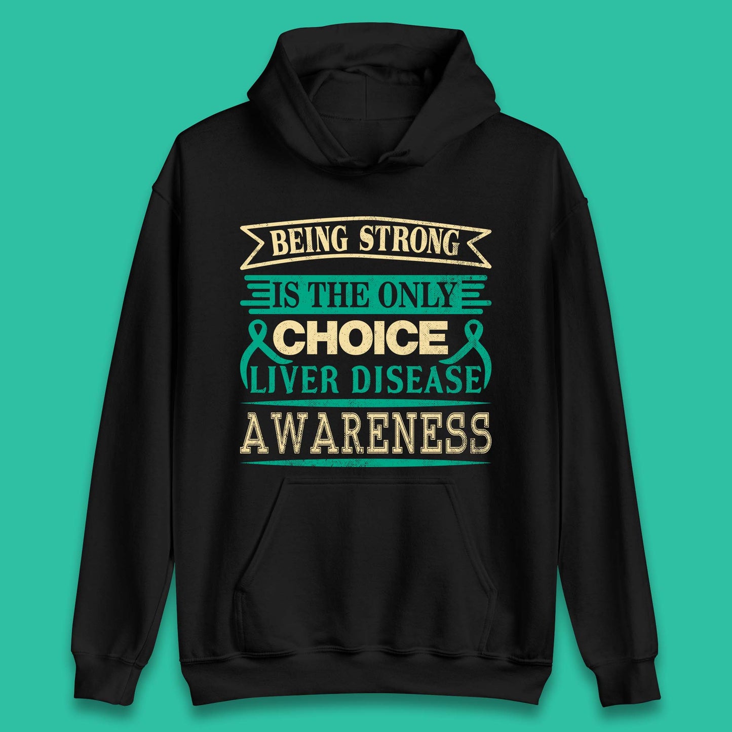 Liver Disease Awareness Unisex Hoodie