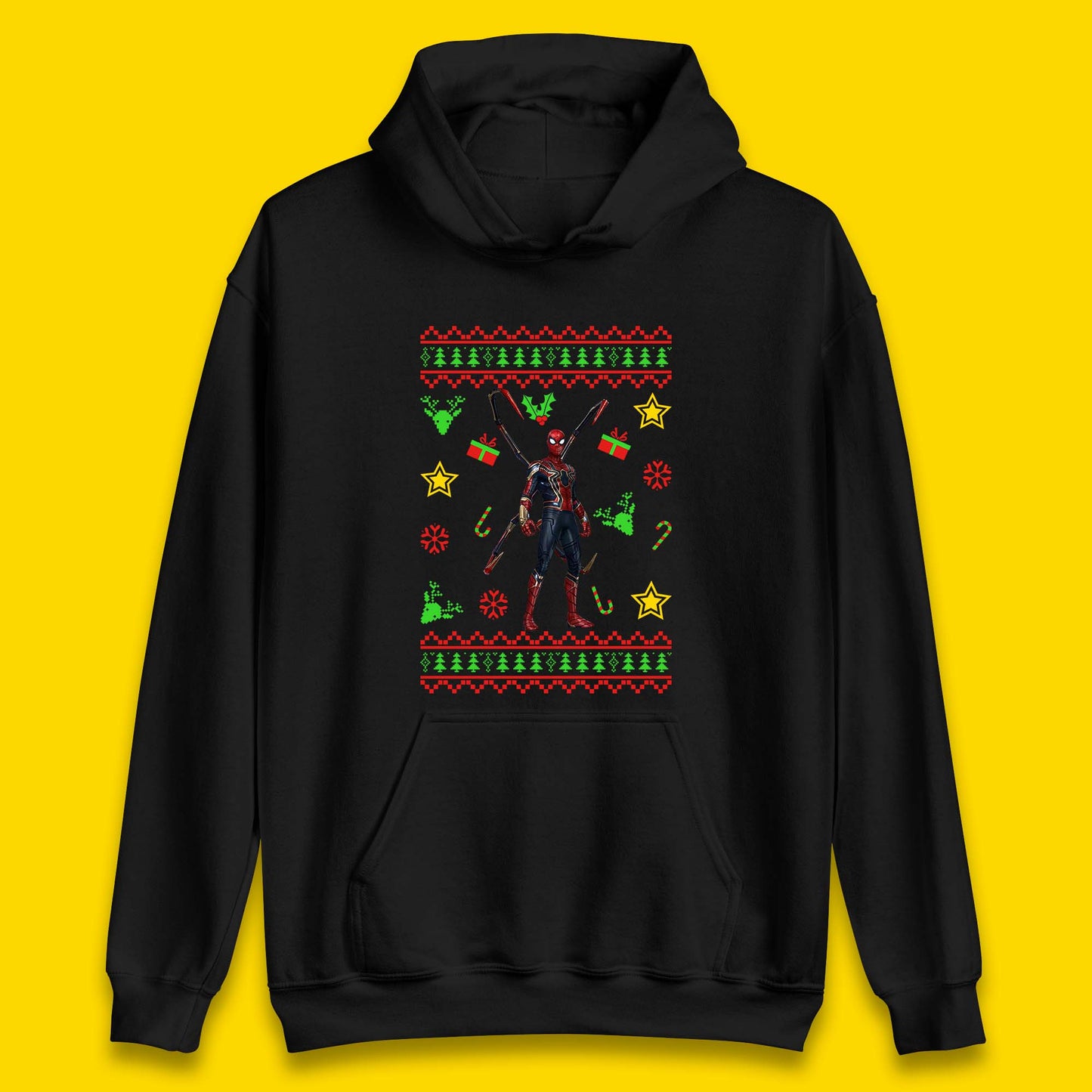 Spiderman Christmas Unisex Hoodie