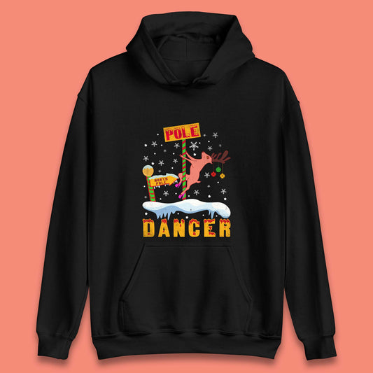 North Pole Dancer Christmas Unisex Hoodie