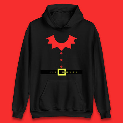 christmas elf costume hoodie