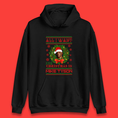 Mike Tyson Christmas Unisex Hoodie