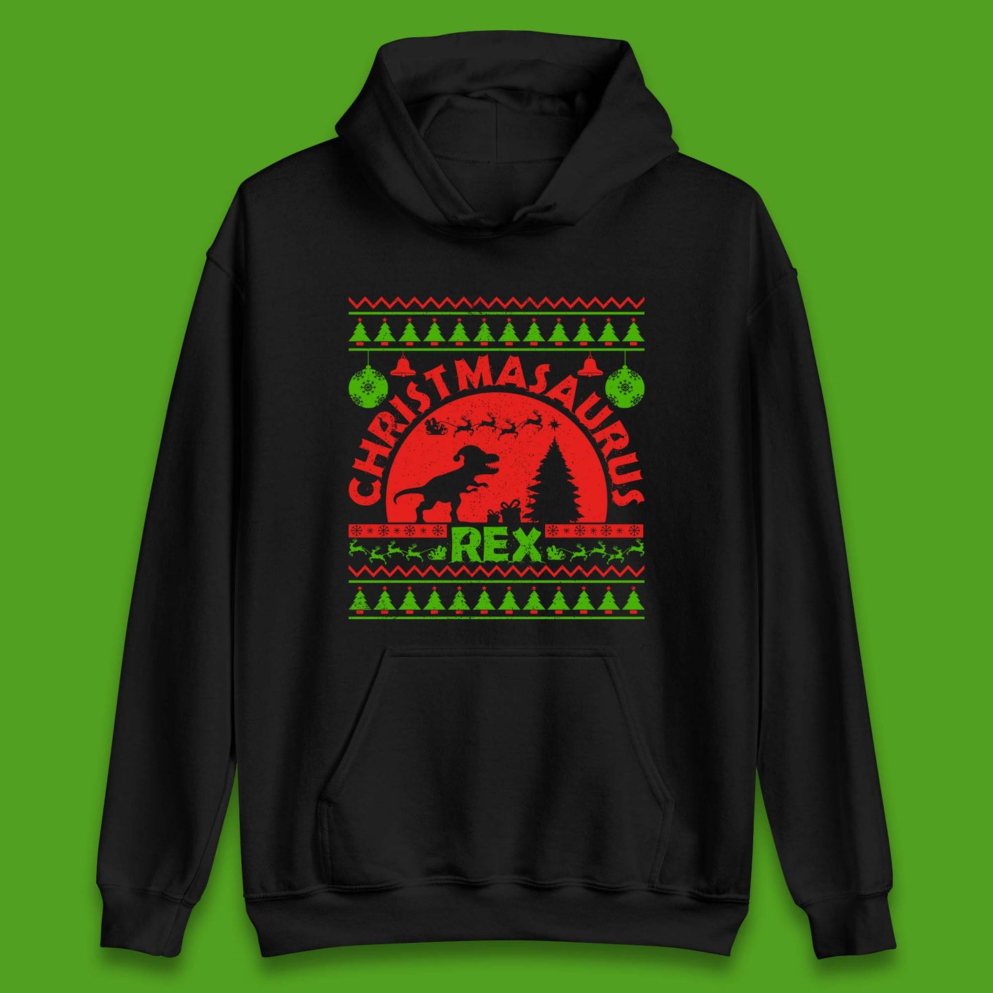 Christmasaurus Rex Unisex Hoodie