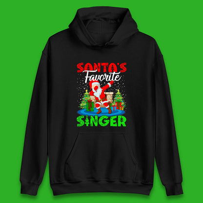 christmas dabbing santa hoodie