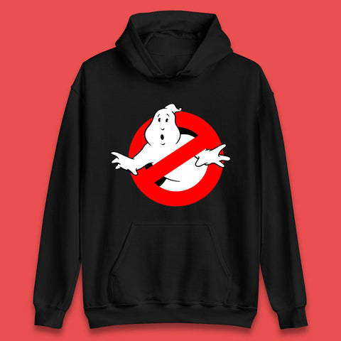 The Real Ghostbusters No Ghost Symbol Retro Halloween Movie Unisex Hoodies
