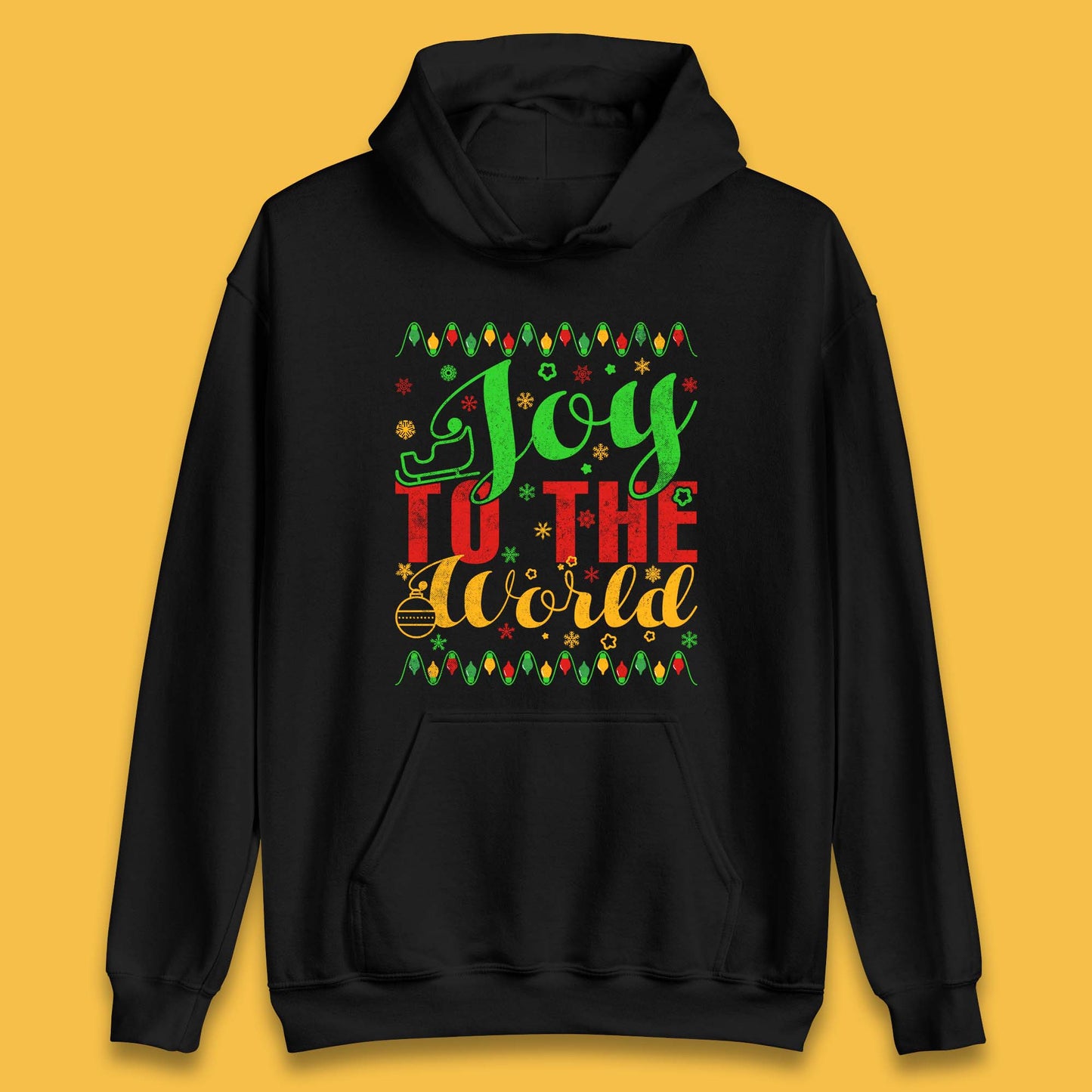 merry christmas joy to the world hoodie