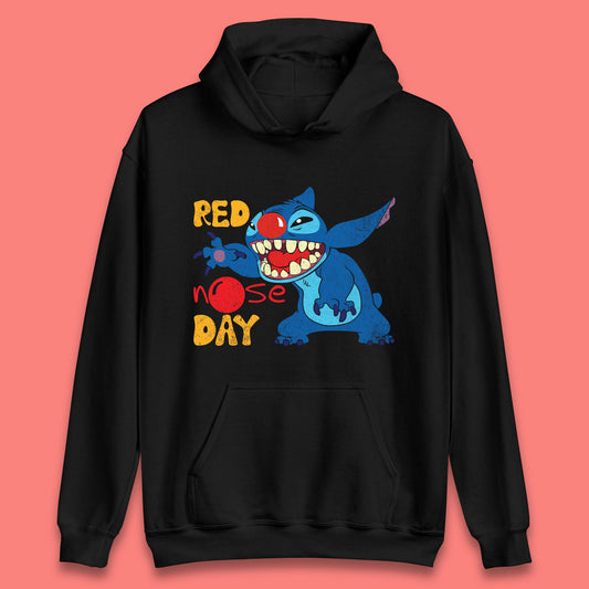 Stitch Red Nose Day Unisex Hoodie