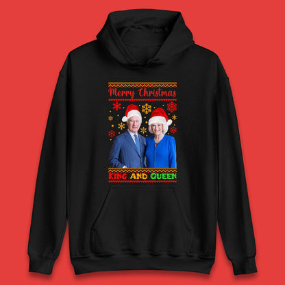 King And Queen Christmas Unisex Hoodie