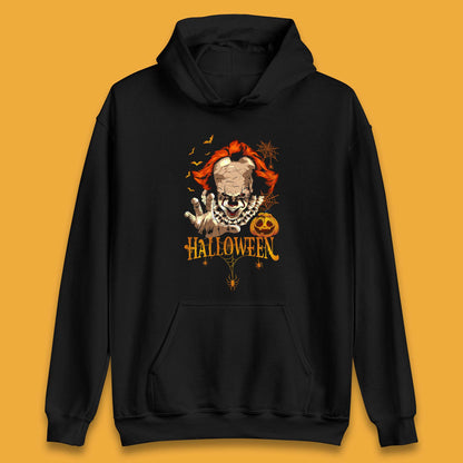 Halloween IT Pennywise Clown Horror Scary Movie Fictional Character Unisex Hoodie