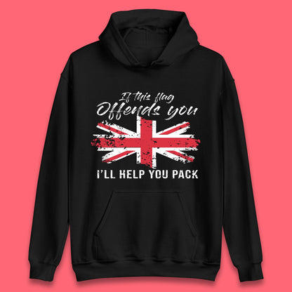 If This Flag Offends You I'll Help You Pack Hoodie