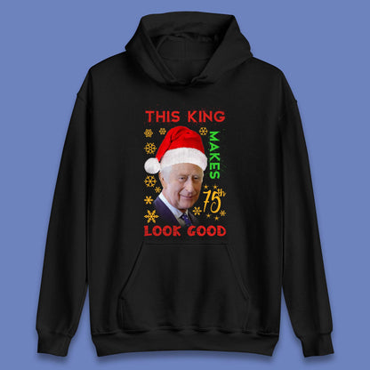 King Charles III Christmas Unisex Hoodie