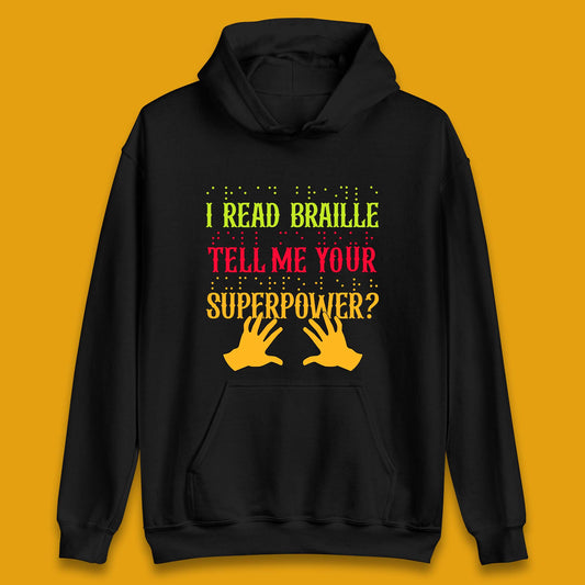 Braille Superpower Unisex Hoodie