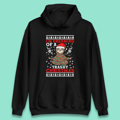sloth christmas hoodie