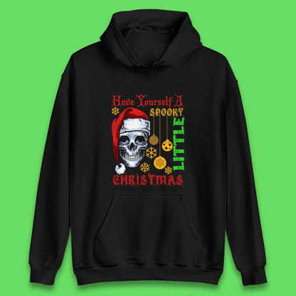 christmas skull hoodie