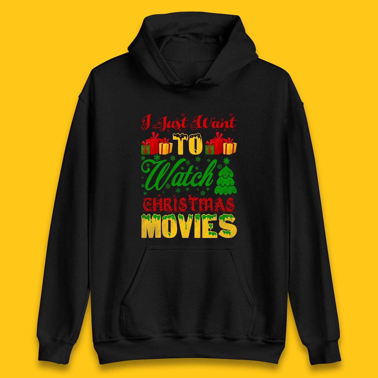 christmas movie hoodie