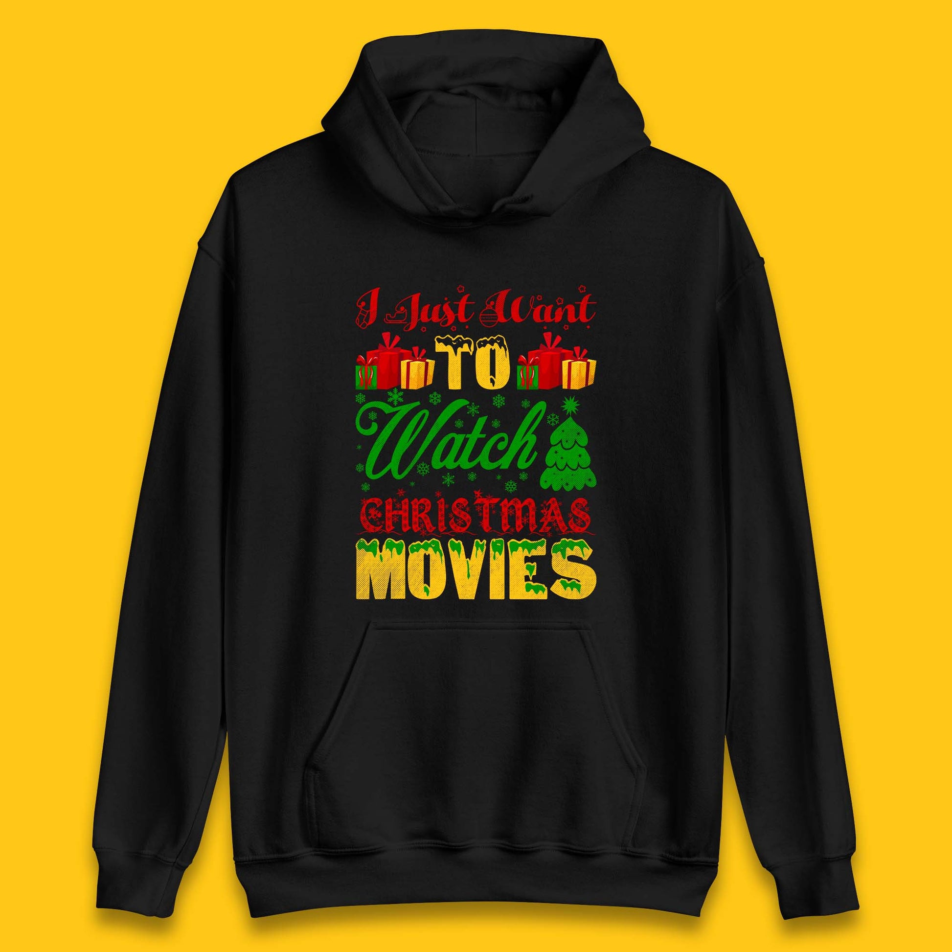 christmas movie hoodie