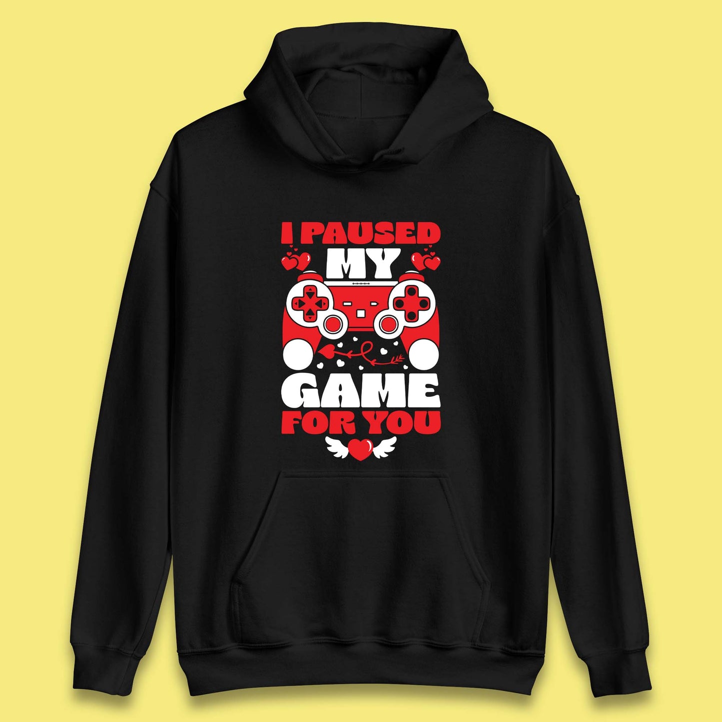 Valentine's Day Gamer Unisex Hoodie