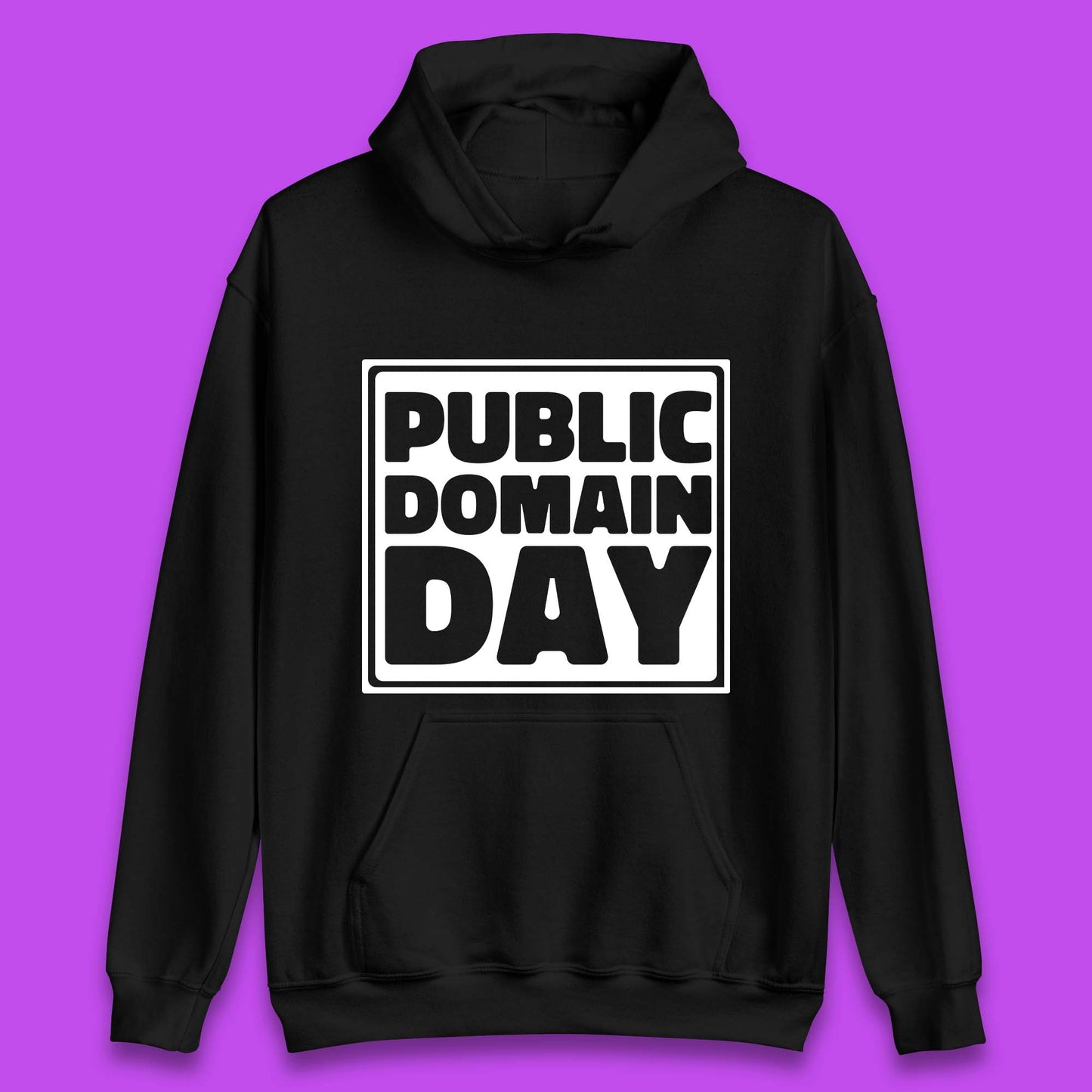 Public Domain Day Unisex Hoodie