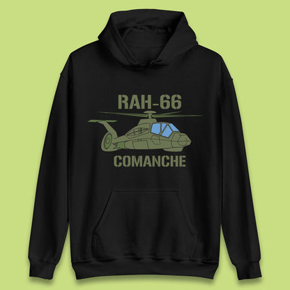 Boeing–Sikorsky RAH-66 Comanche US Army Gunship Attack Helicopter Unisex Hoodie