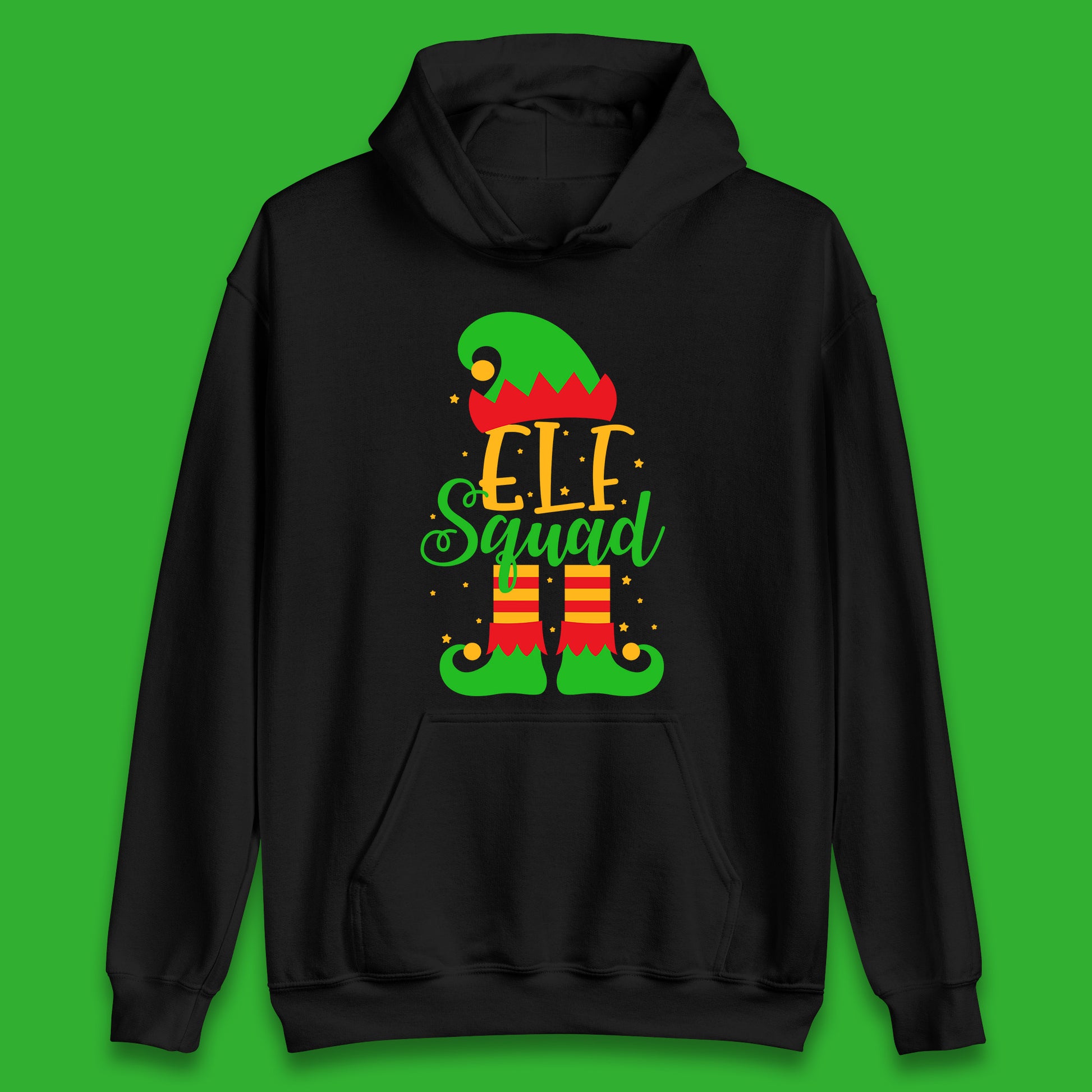christmas elf squad hoodie