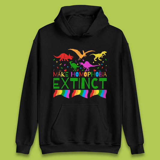 Make Homophobia Extinct Unisex Hoodie