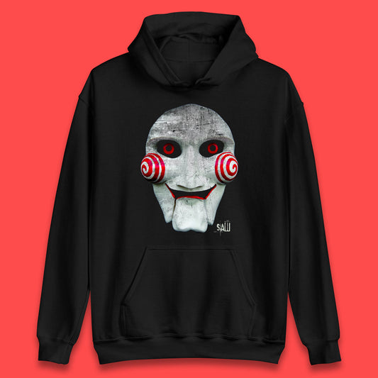 Vintage Saw Jigsaw Halloween Horror Movie Character Halloween Killer Unisex Hoodie