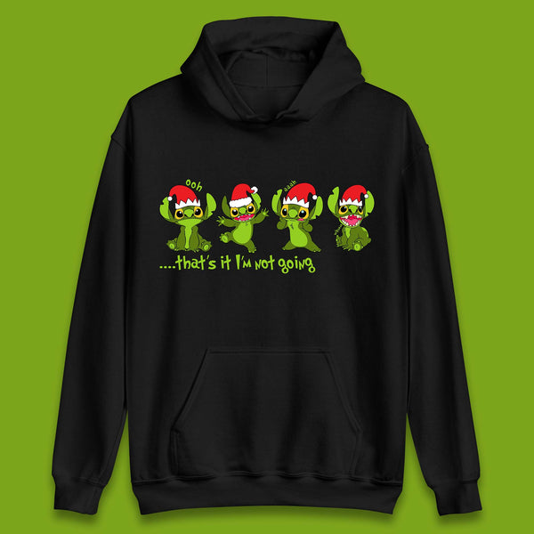 Grinch Stitch Christmas Unisex Hoodie