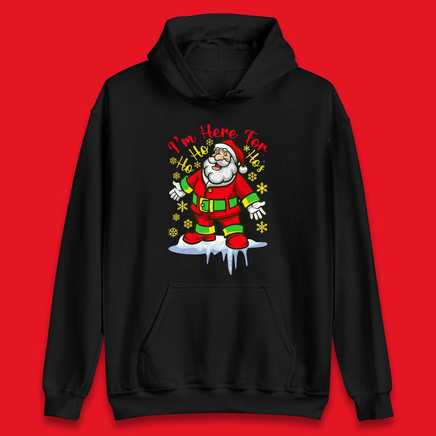 santa claus christmas hoodie