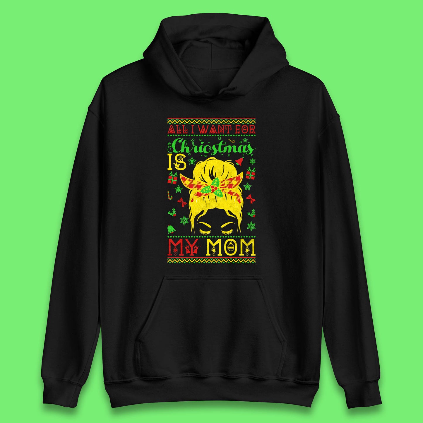 mom christmas hoodie