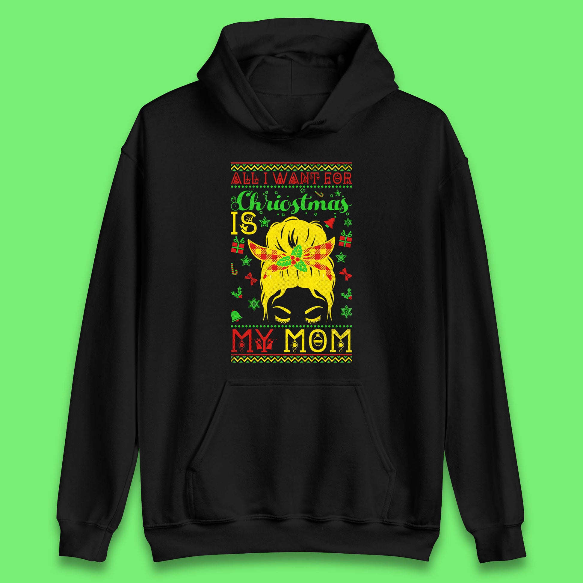 mom christmas hoodie