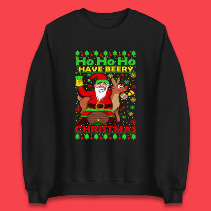 beery christmas sweatshirt