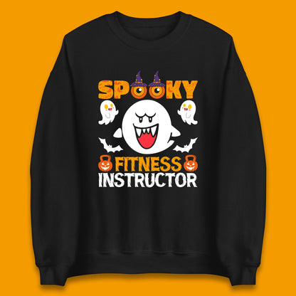 Halloween Spooky Fitness Instructor Super Mario Boo Halloween Costume Unisex Sweatshirt