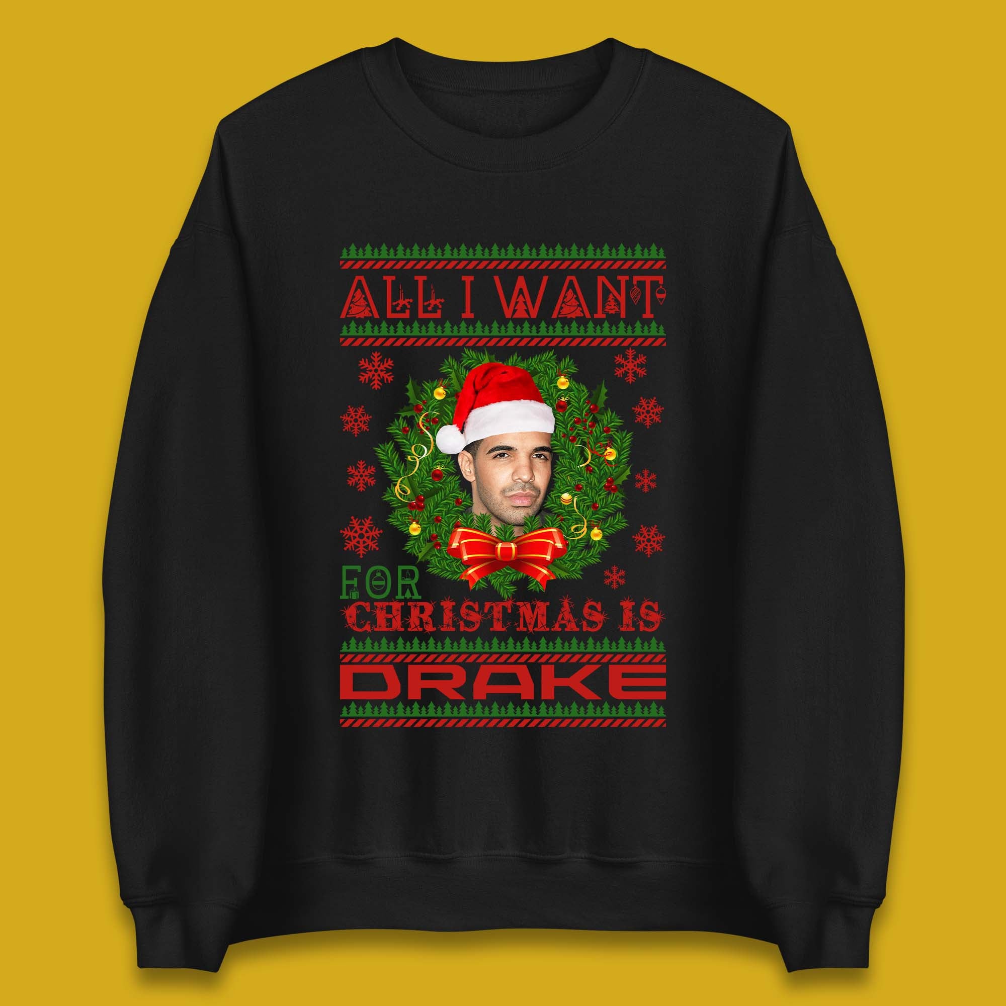 Drake Christmas Unisex Sweatshirt