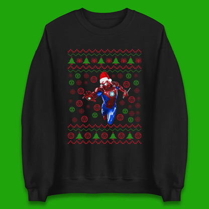 Iron Spider Man Suit Christmas Unisex Sweatshirt