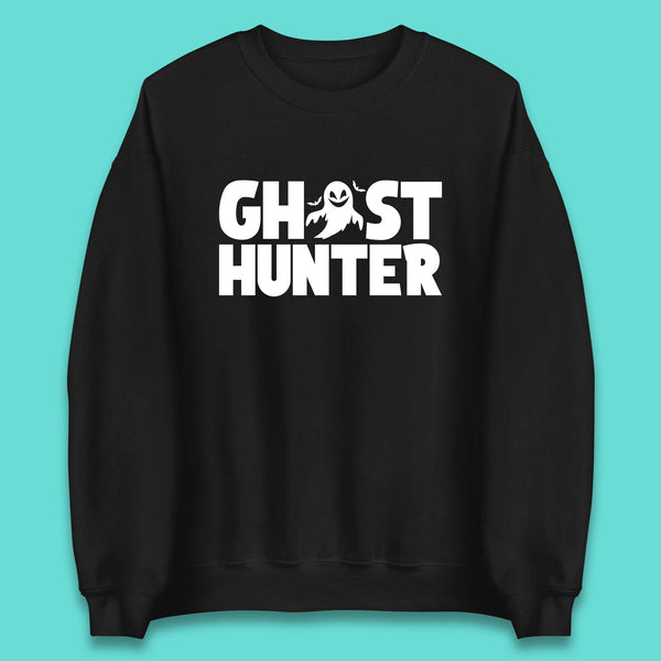 Ghost Hunter Halloween Haunted Ghostbusters Paranormal Investigator Unisex Sweatshirt