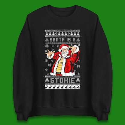 Santa is A Stokie Christmas Unisex Sweatshirt