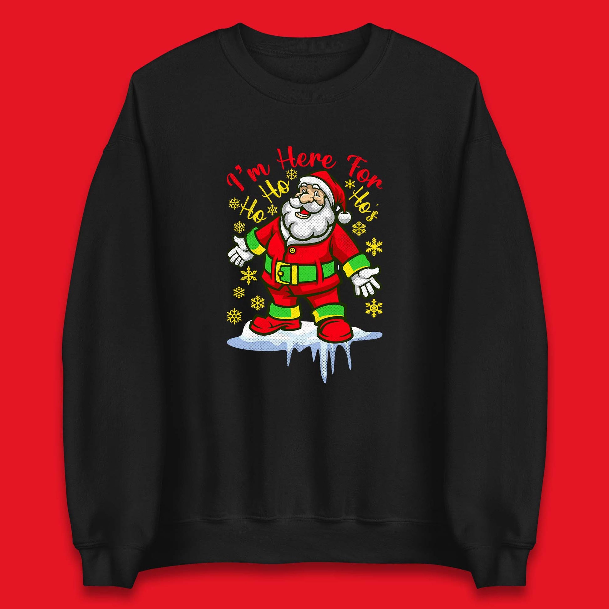 santa claus christmas sweatshirt