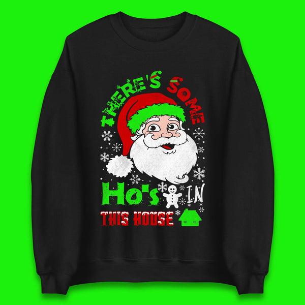 Ho's In The House Christmas Unisex Sweatshirt