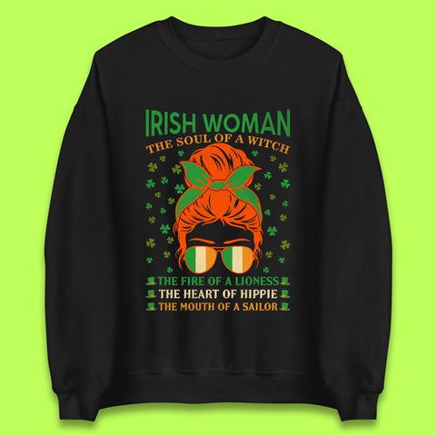 Irish Women The Soul Of A Witch Unisex Sweatshirt
