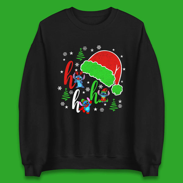 Ho Ho Ho Christmas Stitch Unisex Sweatshirt