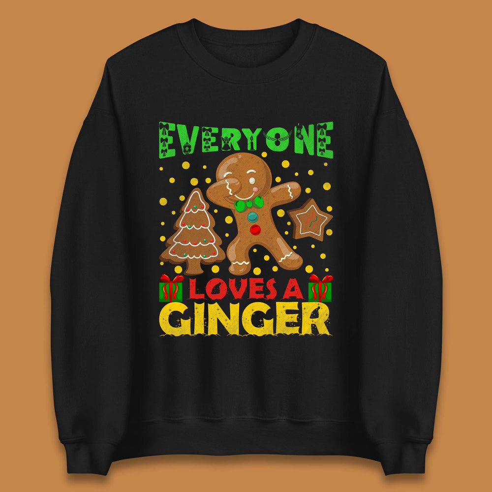 Dabbing Gingerbread Christmas Unisex Sweatshirt