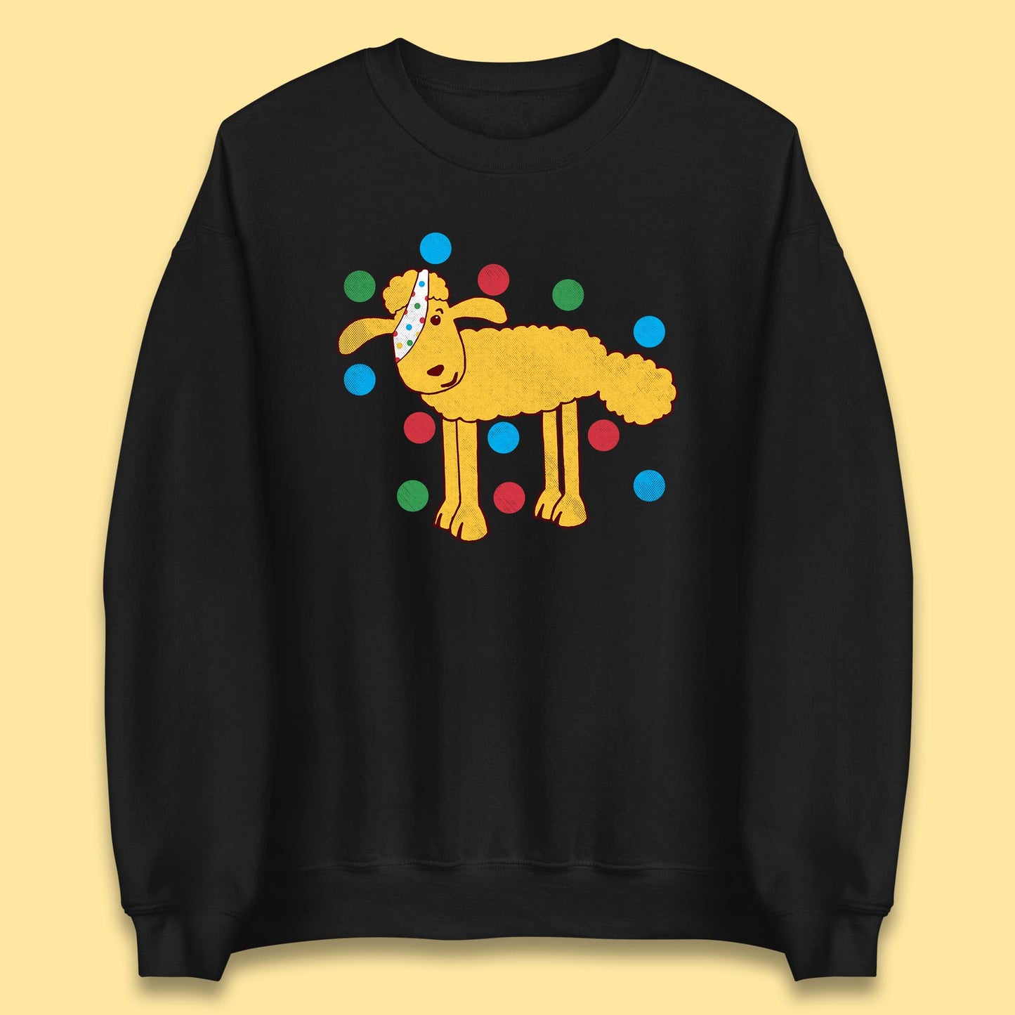 Spotty Pudsey Sheep Children In Need Dotty Spot Charity Raising Pudsey Sheep Unisex Sweatshirt