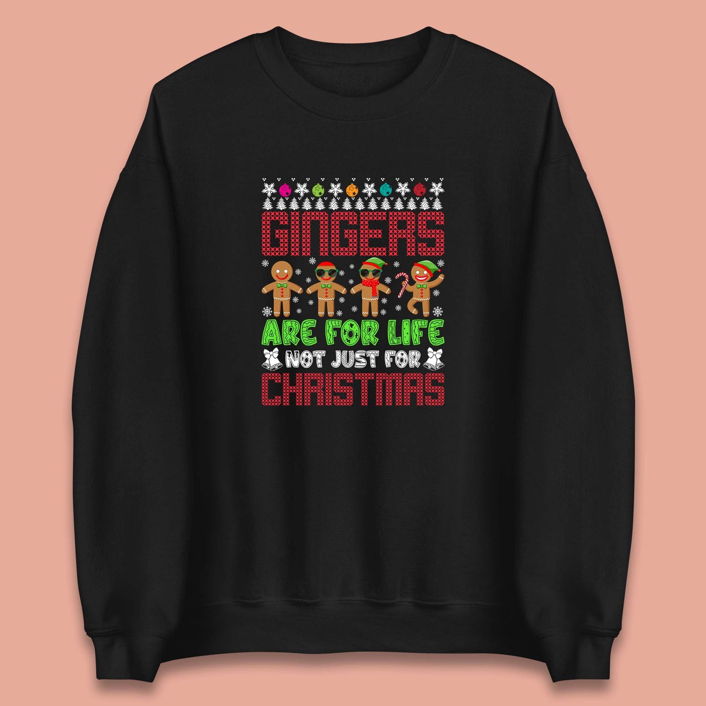 gingerbread christmas sweatshirt