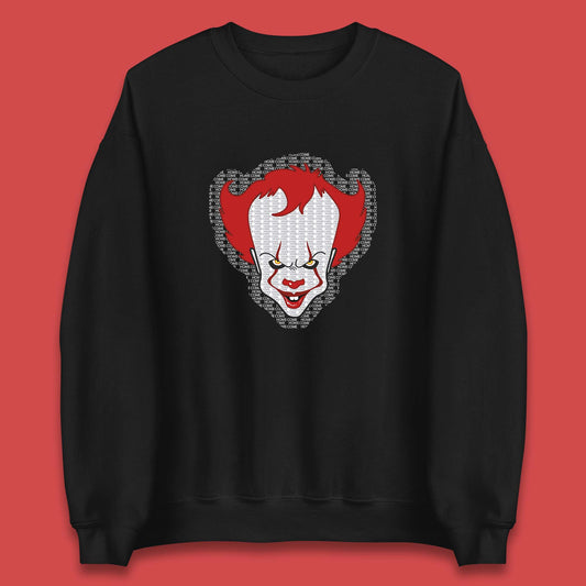 Come Home IT Pennywise Clown Halloween Clown Horror Movie Fictional Character Unisex Sweatshirt