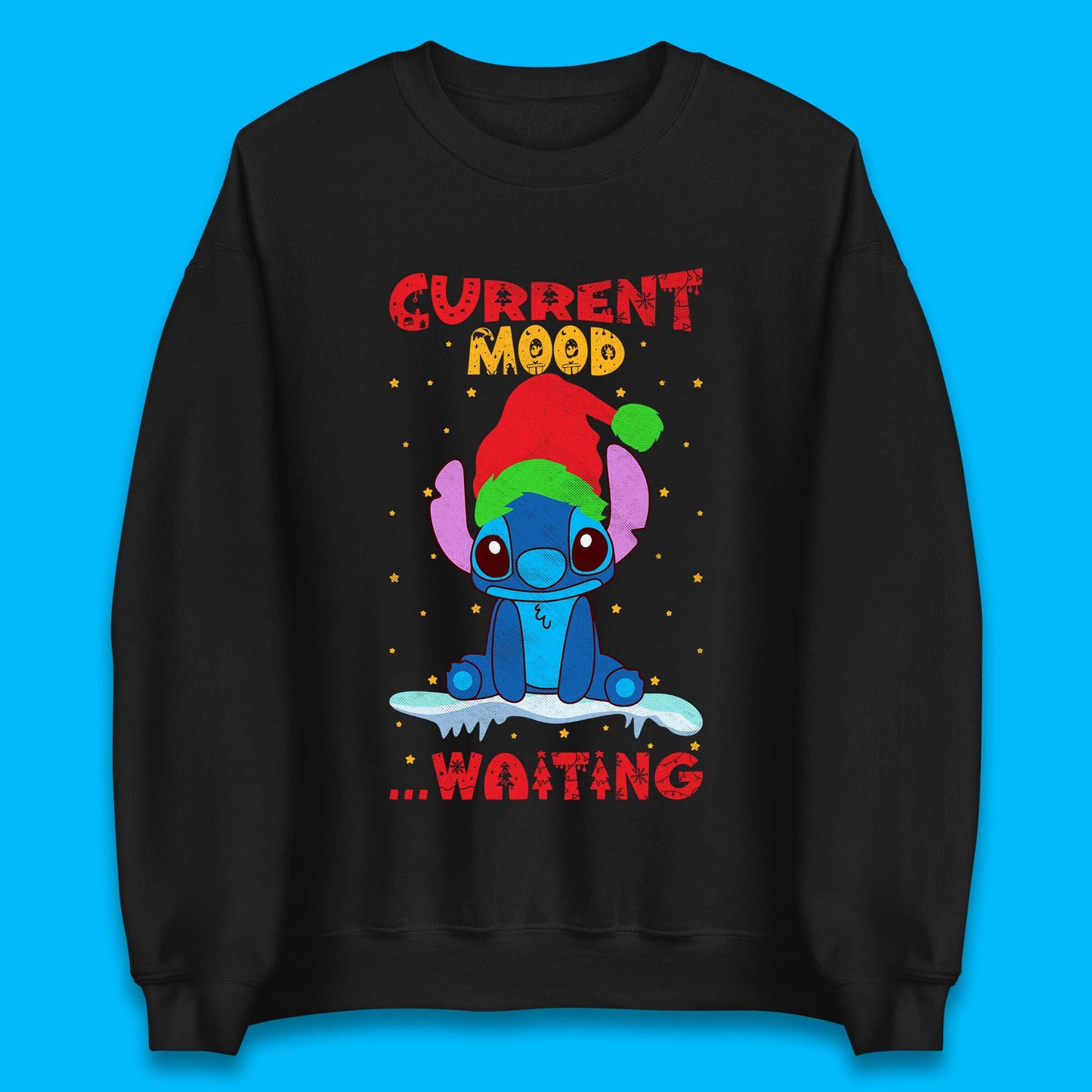 Current Mood Stitch Christmas Unisex Sweatshirt