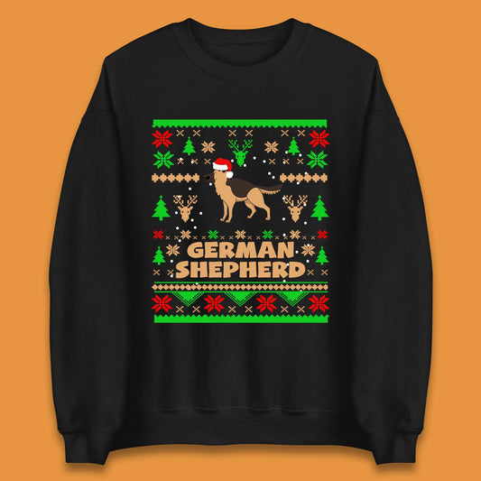 German Shepherd Dog Christmas Jumper