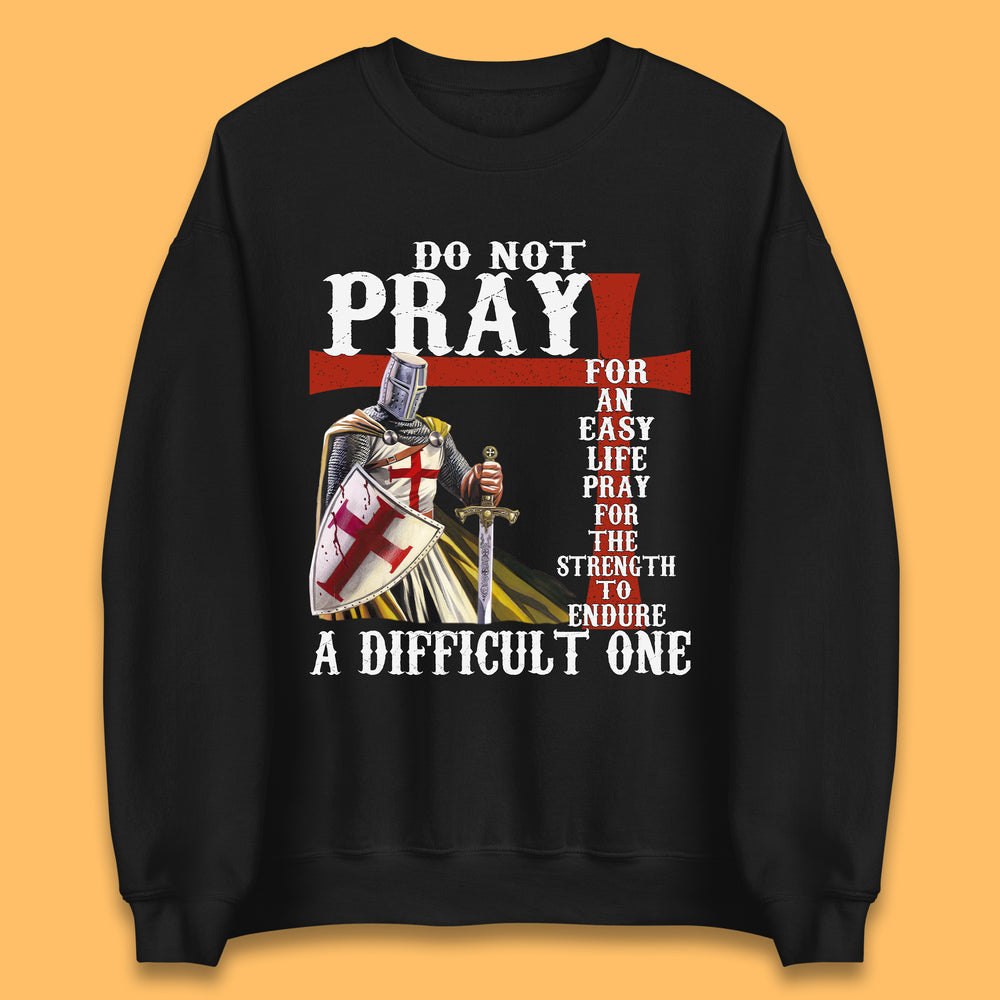 Knights Templar St Georges Day Unisex Sweatshirt