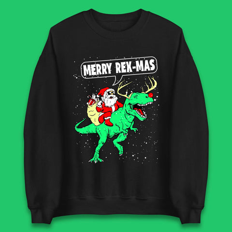 Merry Rex-Mas Christmas Unisex Sweatshirt